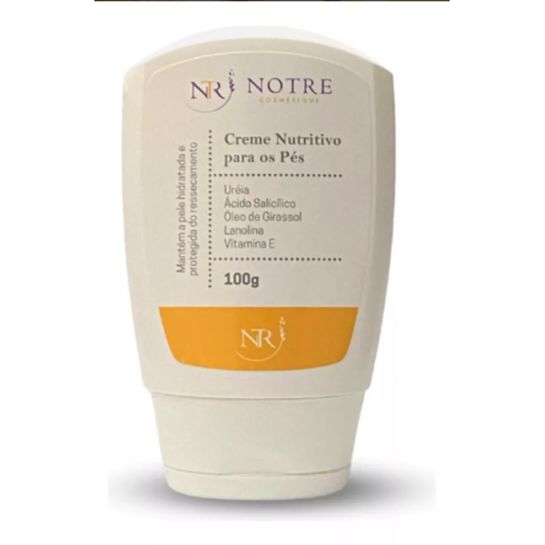 Notre Cosmeticos - Creme Nutritivo p/ os Pés - 100grs