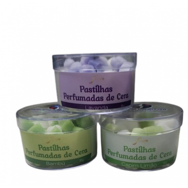 Pastilha Perfumada - Diversas - pct c/ 30grs